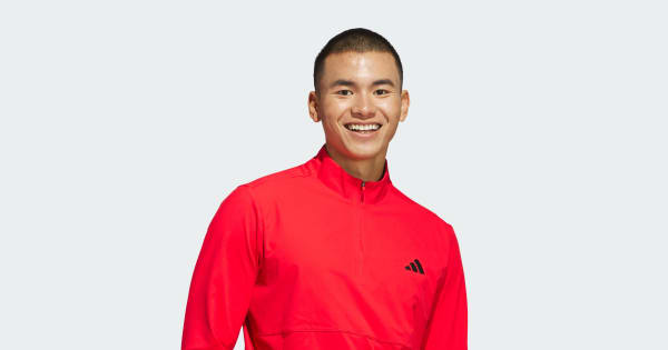 アディダス 【ゴルフ】アディゼロ ファブリックミックス長袖ハーフ