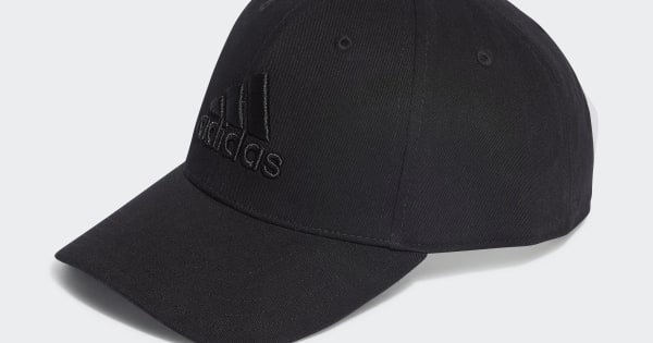 アディダス ビッグ トーナルロゴ ベースボールキャップ - ブラック