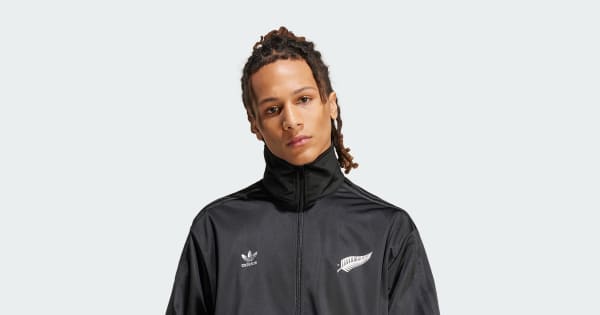 アディダス オールブラックス ファイヤーバード トラックトップ