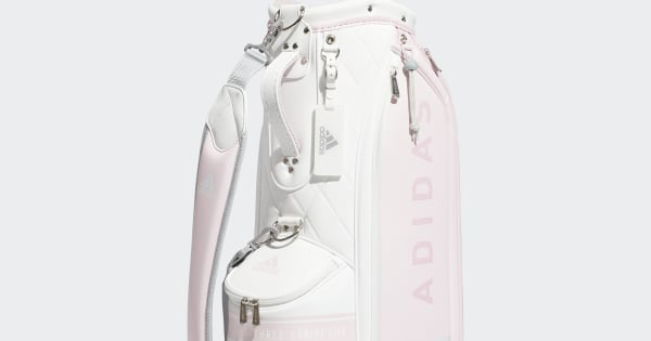 アディダス 【ゴルフ】スリーストライプ キャディバッグ - ピンク