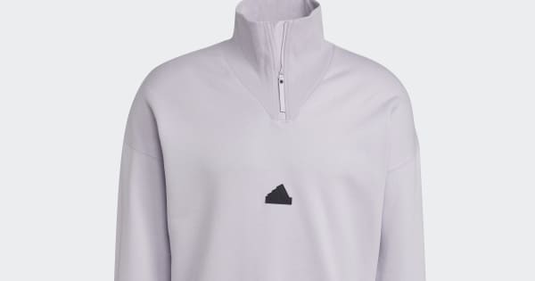 adidas 1/4 Zip Sweatshirt - Purple | Men's Training | adidas US