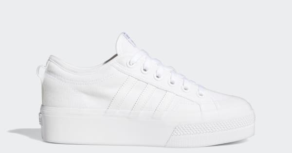 adidas Nizza Platform Shoes White adidas Thailand