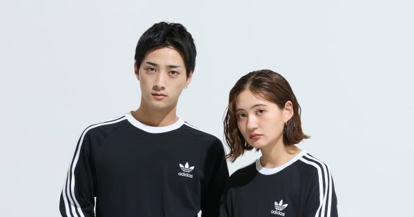 アディダス アディカラー クラシックス スリーストライプス 長袖T