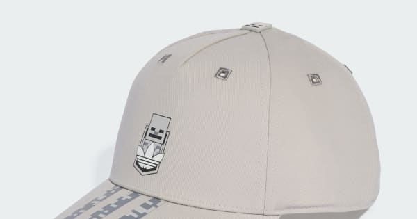 adidas Originals x Minecraft Cap Kids - Grey | Free Shipping with