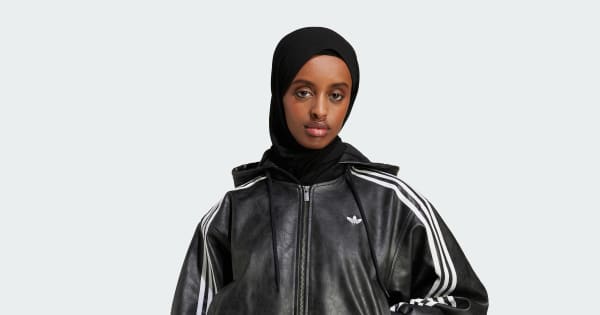 adidas フード付きレザー風ジャケット adidas ブルゾン アウター テレックス Xperior ライトフリース フード