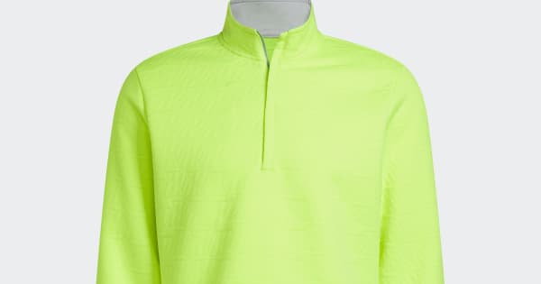 adidas DWR Quarter-Zip Golf Pullover - Green | adidas India