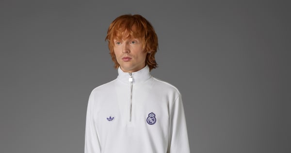 アディダス レアル・マドリード テラスアイコン ハーフジップトップ