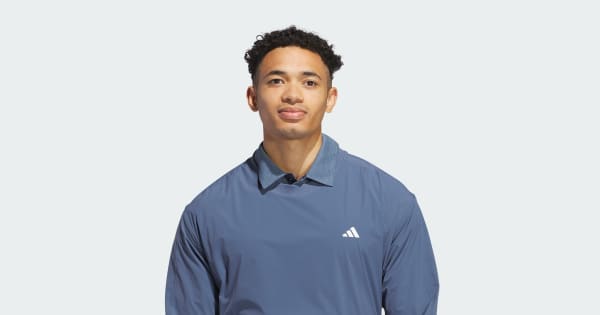 【ゴルフ】 アルティメットWIND.RDY撥水クループルオーバー　ブラック アディダス 【ゴルフ】アルティメット WIND. RDY撥水クルー プル