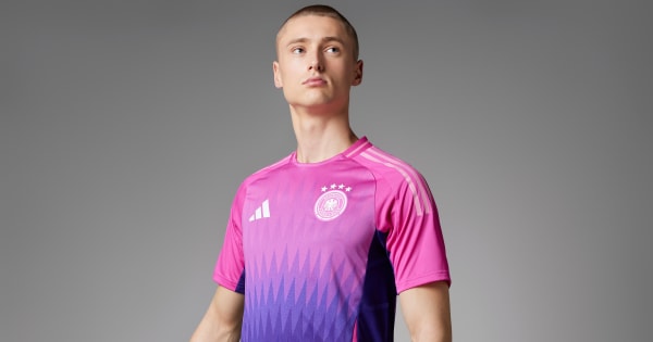 adidas Germany 2024 Away Authentic Jersey - Pink | Free Shipping