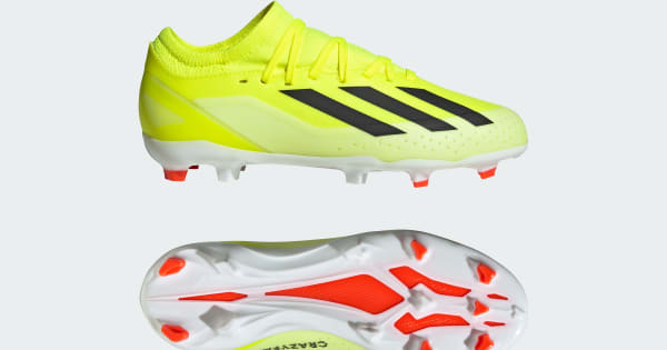adidas X Crazyfast League Firm Ground Boots - Yellow | adidas