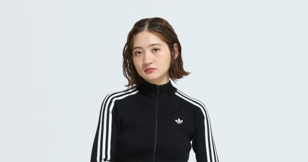 アディダス アディカラー スリーストライプス スリム ニット トラック