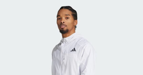 adidas Adizero Running Jacket - White | adidas Singapore