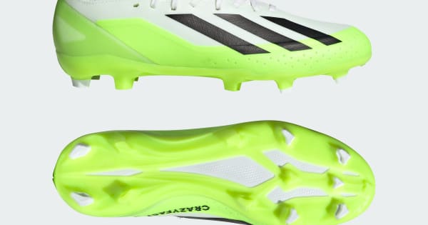 adidas X Crazyfast.3 Firm Ground Boots - White | adidas Singapore