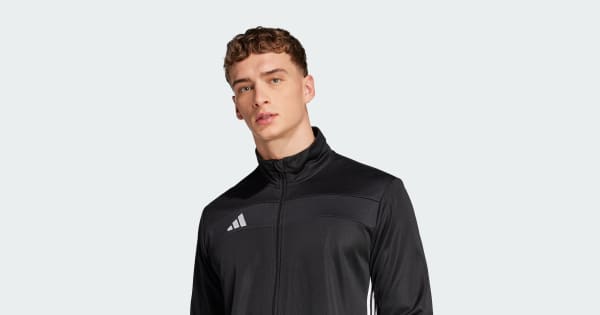 adidas Tiro 25 Essentials Training Jacket - Black | Free Shipping
