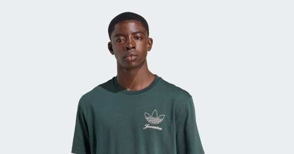 adidas Juventus Terrace Icons Graphic Tee - Green | Free