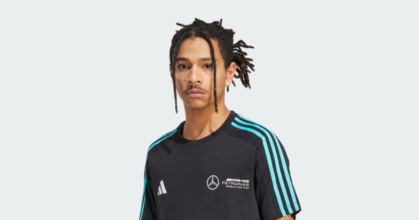 アディダス Mercedes-AMG PETRONAS F1チーム DNA半袖Tシャツ