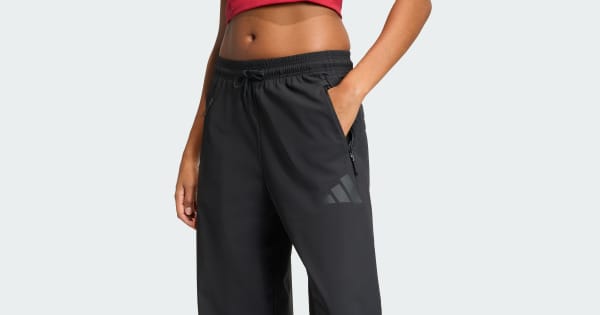 ADIDAS Z.N.E. WOVEN PANT - Black | Free Shipping with adiClub