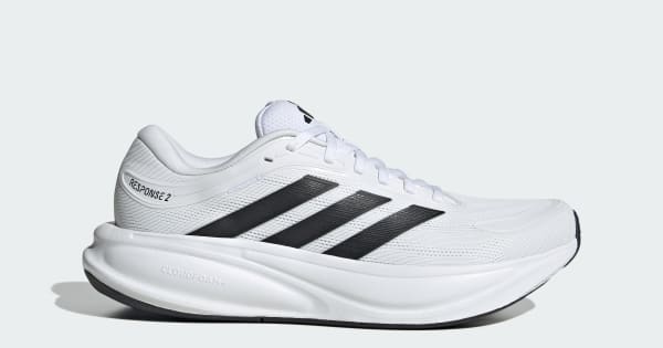 adidas RESPONSE 2 RUNNING SHOES - White | Free Shipping with