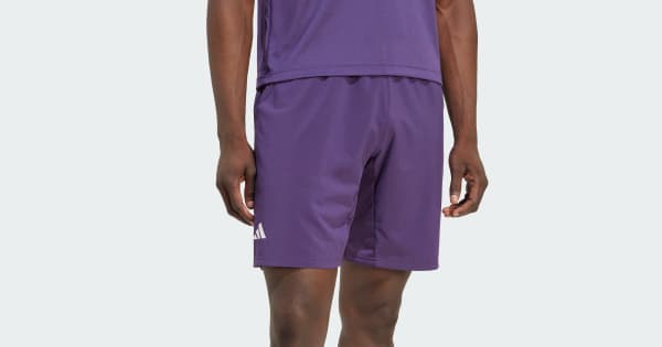 adidas Club Tennis Climacool Stretch Woven Shorts - Purple