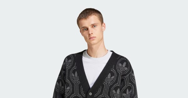 アディダス アディダス オリジナルス 70s トレフォイルカーディガン