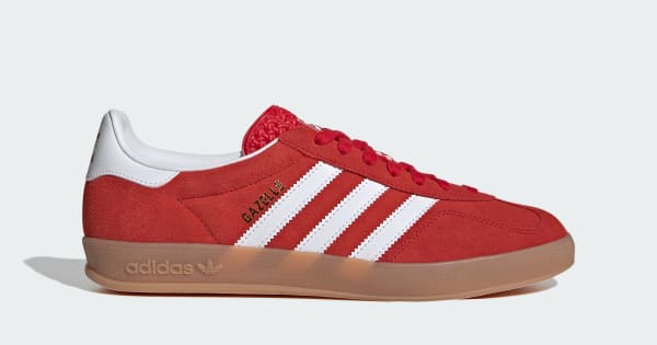 Tênis Gazelle Indoor - Vermelho adidas | adidas Brasil