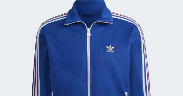 adidas Beckenbauer Track Jacket - Blue | Free Shipping with
