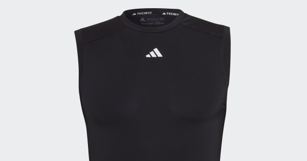 adidas Techfit Training Sleeveless Tee Black adidas Philippines