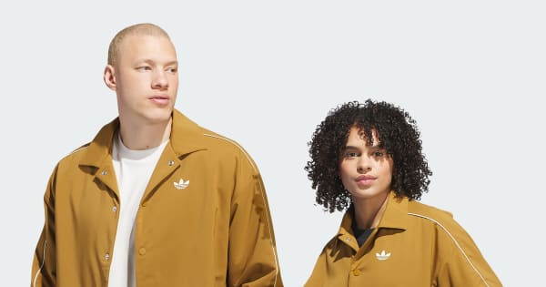 adidas Originals コーチジャケット - ブラウン | アディダス ジャパン