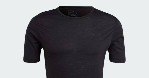 adidas XPERIOR MERINO 150 BASELAYER SHORT SLEEVE - Black | Free