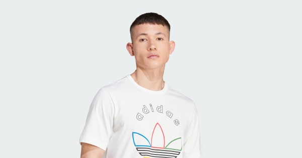 adidas アディダス 白 Tシャツ ヴィンテージ アディダス グラフィック 半袖Tシャツ - ホワイト | アディダス ジャパン