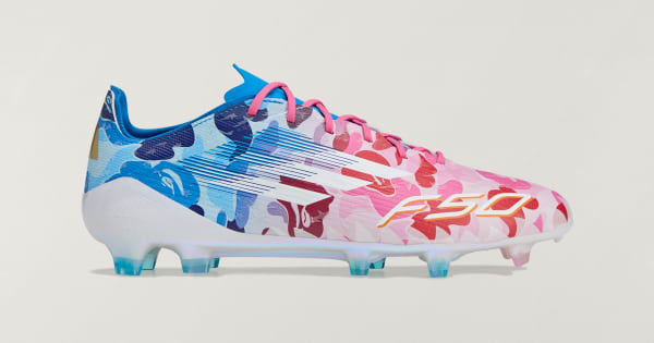adidas BAPE x adidas F50 Elite Firm Ground Boots - Pink | adidas