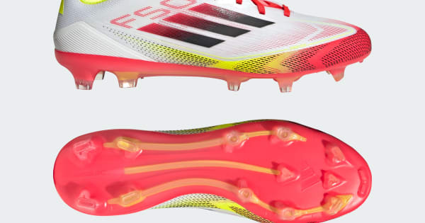 adidas F50 Pro Firm Ground Boots - White | adidas Singapore