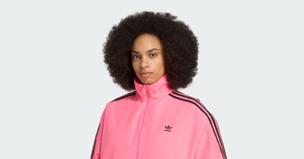 adidas Adilenium Season 3 Oversized Track Top - Pink | Free