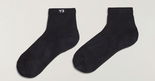 adidas Y-3 Classic Low Socks - Black | Free Shipping with adiClub