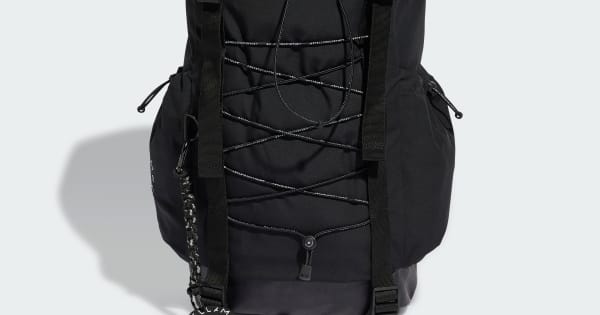 そ*ら様 adidas Stella McCartney ブラックバックパック adidas by Stella McCartney デイバック リュック バックパック