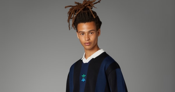 adidas Rolling Links Long Sleeve Polo Shirt - Black | Free