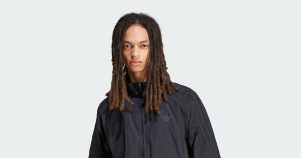 アディダス アディカラー 2000s ウーブントラックトップ - ブラック