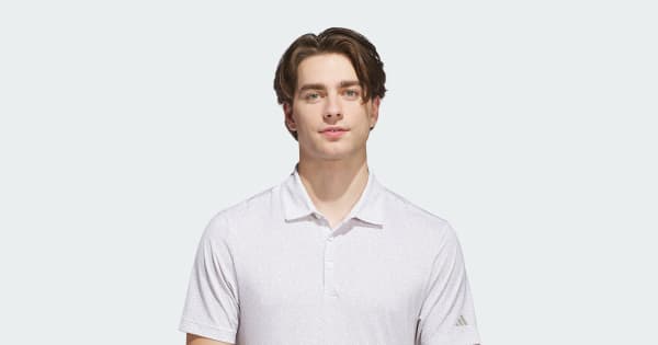 adidas Ultimate365 Mini Bunker Polo Shirt - White | Free Shipping