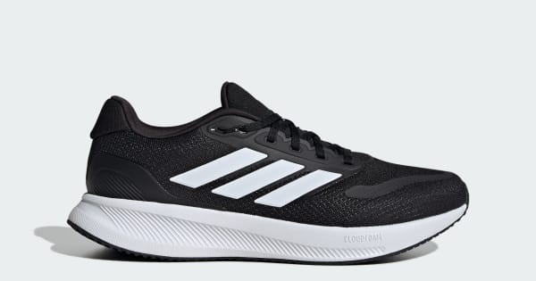 adidas Runfalcon 5 Wide Running Sneakers - Black | Free Shipping