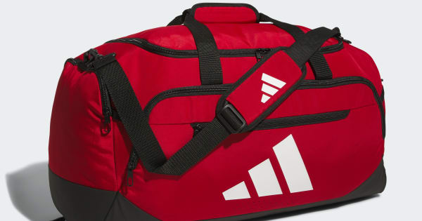 adidas Defender 5 Medium Duffel Bag - Red | Free Shipping with