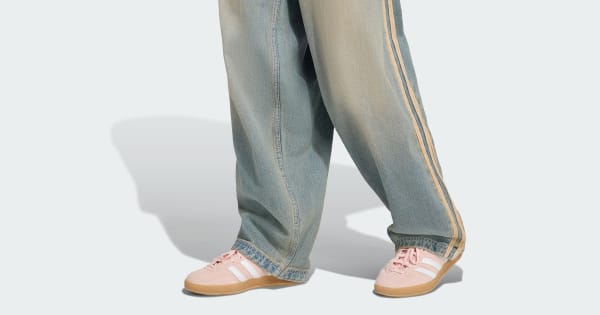 adidas Premium Essentials Denim Pant - Blue | Free Shipping with