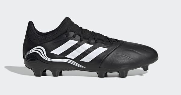 adidas Copa Sense.3 Firm Ground Soccer Cleats - Black | Free