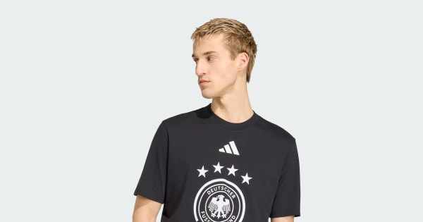 adidas Germany DNA Graphic T-Shirt - Black | Free Shipping with