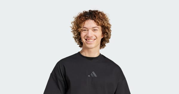 adidas ALL SZN Graphic Tee - Black | adidas Singapore