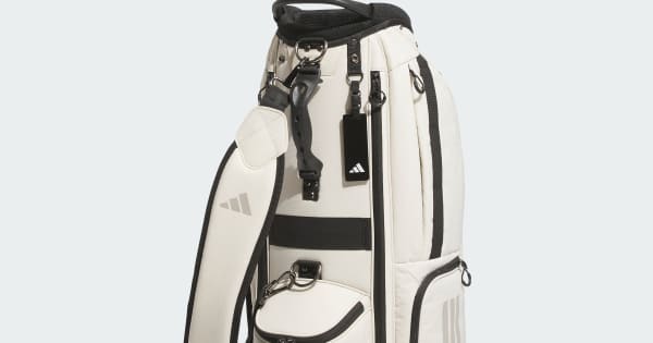 【未使用】adidas 軽量キャディバッグ　限定品 アディダス 【ゴルフ】軽量 カートキャディバッグ - ベージュ