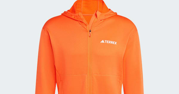 アディダス テレックス XPERIOR ライトフリース フード付きジャケット