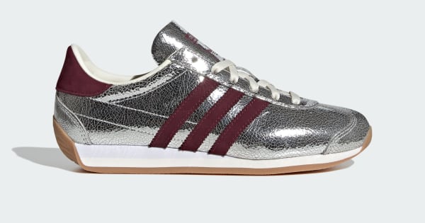 adidas カントリー シルバー 24.5 アディダス メタリック adidas カントリー シルバー 24.5 アディダス メタリック