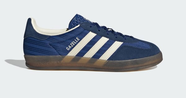 adidas Gazelle Indoor Shoes - Blue | Free Shipping with adiClub