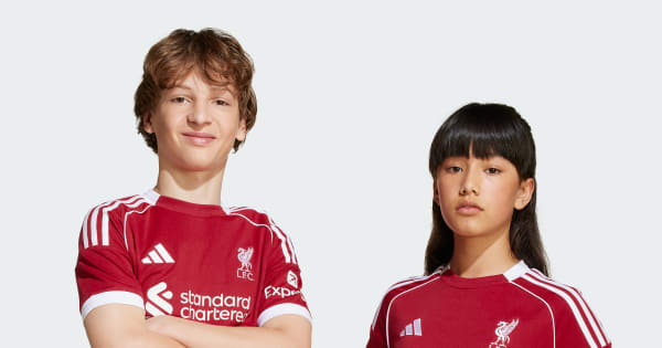 アディダス キッズ リバプールFC 25/26 ホーム レプリカユニフォーム