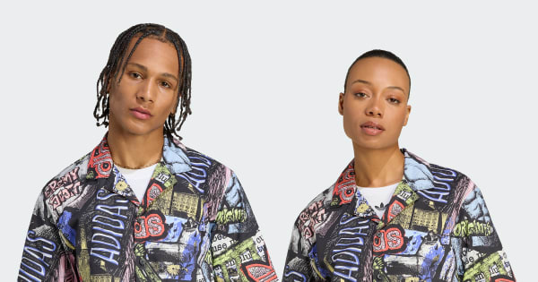 Camisa AOP adidas x Jeremy Scott - Multicores adidas | adidas Brasil